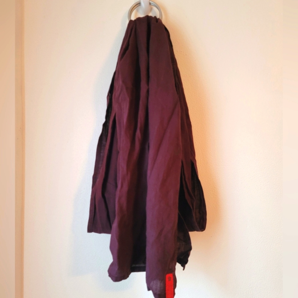 Sakura Bloom linen ring sling